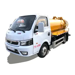 Dongfeng neu gebraucht günstig klein 2000 liter 4*2 vakuumpumpe mini-abwasser-saugwagen