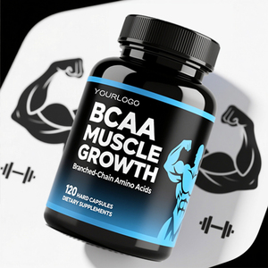 BCAA Pro Acides aminés essentiels 120 capsules Complément sportif OEM ODM Récupération musculaire adulte Augmentation de l'énergie Endurance - Product Image 6