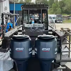 Yacht de sport de luxe de 9 m, <span class=keywords><strong>bateau</strong></span> de pêche en aluminium à pont ouvert, <span class=keywords><strong>moteur</strong></span> facile à utiliser avec <span class=keywords><strong>moteur</strong></span> hors-bord pour le divertissement - Product Image 6