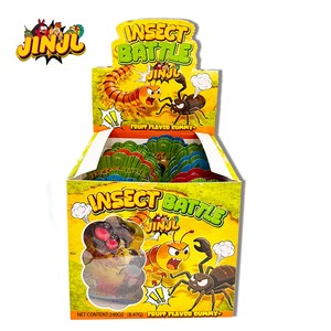 Venta al por mayor 2026 Nuevas gomitas creativas y bizarras de Halloween, gomitas espeluznantes con forma de araña y centipeda en 3D, 50% de contenido de jugo - Product Image 3