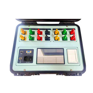10A Resist Tester Ohmmeter Three Phase Transformer Winding Resistance Tester with Discharge Indicates Function - Product Image 5