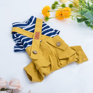 छोटी नस्लों के लिए ट्रेंडी पालतू जानवर छोटे नस्लों के लिए ट्रेंडी पालतू कुत्ते को ओवरऑल के लिए ओवरऑल - Product Image 3