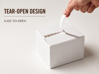 Boîte à languette recyclable personnalisée en carton ondulé pour l'expédition de vêtements, cadeaux, artisanat et commandes en ligne