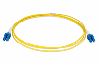 Échantillon gratuit Aqua Jaune SC 1.6mm Câble Fibres Optiques Clear Garter Fiber Optic Patch Cord pour 4G Simplex Fiber Count pour FTTH