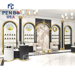 ตู้โชว์น้ำหอมสไตล์อาหรับหรูหราเชิงพาณิชย์ในสหรัฐอเมริกาตู้โชว์โชว์สำหรับร้านเสริมสวยตู้น้ำหอมเฟอร์นิเจอร์สำหรับร้านค้า - Product Image 5