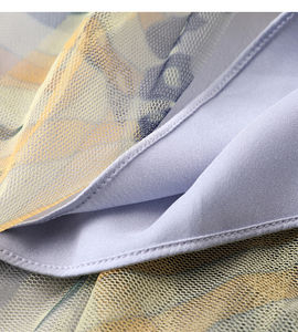 <span class=keywords><strong>Abito</strong></span> estivo in <span class=keywords><strong>Tulle</strong></span> senza maniche Slim retrò francese da donna elegante garza a rete <span class=keywords><strong>trasparente</strong></span> <span class=keywords><strong>abito</strong></span> Casual con stampa margherita - Product Image 6