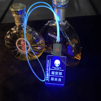 Placa de Identificación Electrónica LED Luminosa, Alta Luminosidad, Impermeable, Marco Acrílico Ultrafino, Funciona con Batería, Forma y Tamaño Personalizables, 1 Año de Garantía