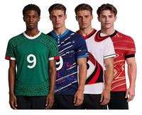 TF268 Globaler Fußball-Meisterschafts-Stil Vier Nationalmannschafts-Fan-Trikots für Fußballbekleidungs-Distribution