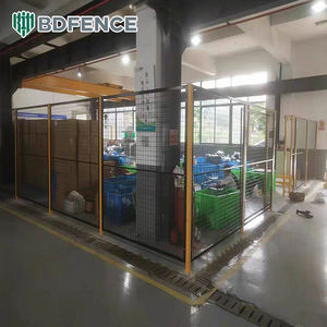 <span class=keywords><strong>รั้ว</strong></span>นิรภัยสำหรับหุ่นยนต์ในโรงงานอุตสาหกรรมโลหะ พร้อมอุปกรณ์เสริมไม้อบชุบแข็งแบบ<span class=keywords><strong>รั้ว</strong></span>นิรภัยสำหรับโรงงาน - Product Image 2