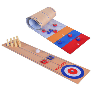 <span class=keywords><strong>Mini</strong></span> <span class=keywords><strong>Table</strong></span> pliable et Portable 3 / 2 en 1, ensemble de jeu de <span class=keywords><strong>Curling</strong></span> et de Bowling, <span class=keywords><strong>Table</strong></span> de Shuffleboard à vendre - Product Image 1