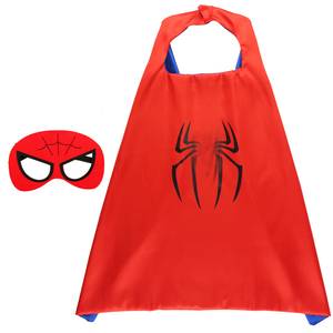Capa de Héroe para Niños, Disfraz de Superhéroe Americano, Capa de Guerrero <span class=keywords><strong>Hulk</strong></span> y Spiderman - Product Image 5