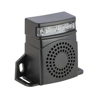 DC 12-80V 92-107 dB LED-Blitzlicht Auto LKW Gabelstapler Rückfahralarm Rückfahrauffräscher Warnalarm