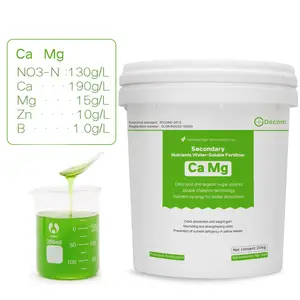 Fertilizzante al magnesio di calcio fertilizzante liquido verde per il lavaggio nutrienti secondari anti-cracking