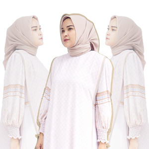 Hợp thời trang thanh lịch khiêm tốn abaya ăn mặc cho phụ nữ tùy chỉnh vật liệu phong cách ceruti vải vượt thời gian chính thức dịp cho phụ nữ hồi giáo - Product Image 2