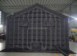 Carpa Inflable Negra Comercial Portátil con Iluminación LED para <span class=keywords><strong>Discoteca</strong></span>, Carpa Inflable para Fiestas, <span class=keywords><strong>Discoteca</strong></span> Inflable - Product Image 4