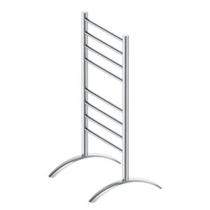 Porte-serviettes chauffant électrique en acier inoxydable noir thermostatique autoportant - Product Image 4