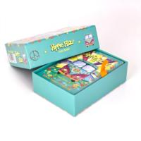 Cartes Oracle Hippie Personnalisées, Style Hippie Vintage des Années 70, Jeu de Divination Spirituelle avec Boîte Cadeau Rigide Colorée