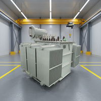 Transformateur électrique industriel à noyau de cuivre refroidi à l'huile 33kv 35kv 2000kva 3000kva 3500kva 3mva transformateur immergé dans l'huile
