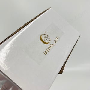 Tự dính tùy chỉnh in ấn không thấm nước rõ ràng lá vàng dán logo trong suốt nhãn - Product Image 4