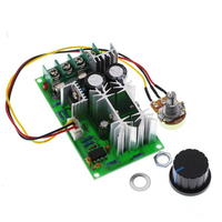 Régulateur de vitesse de moteur DC 10-60V, module d'entraînement haute puissance 12V 24V 36V 48V, contrôleur de vitesse de moteur PWM, régulateur de courant 20A