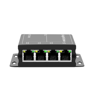 ตัวขยายสัญญาณ Gigabit Poe แบบติดผนังอะลูมิเนียม 5 พอร์ต IEEE802.3af/at/bt พอร์ต Rj45 1 4 10/100/1000mbps สวิตช์เครือข่าย Poe มาตรฐาน - Product Image 2
