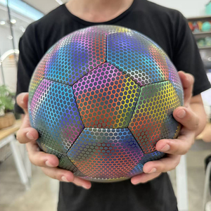 Balón de Fútbol Reflectante, Promoción de Marca, Recuerdos de Partidos de Fútbol, Moda Urbana, Juego Nocturno, Compra al por Mayor, Alta Calidad de Fábrica - Product Image 4