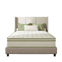 Matelas Queen-size en mousse à mémoire de forme avec ressorts ensachés indépendants de 12 pouces