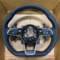 Accessoires de voiture Volant en cuir pour Audi S6 S5 S7 A1 A3 A4 A5 A6 A7 A8 Q3 Q5 A3 S3 S8 R8 RS3 TT TTRS Volant de voiture