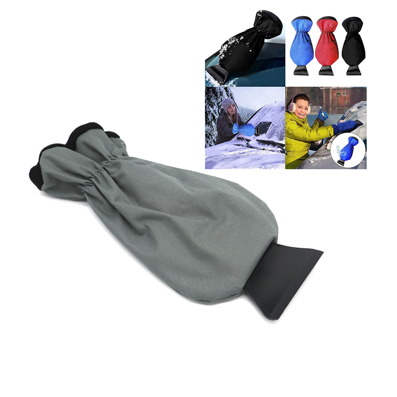 Скребок для льда с электрическим подогревом для лобового стекла автомобиля 12 В со светодиодной подсветкой