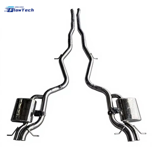 Sistema de escape de acero inoxidable para Mercedes-Maybach S680 W222 6.0T Catback con válvula activa, ajuste directo - Product Image 1