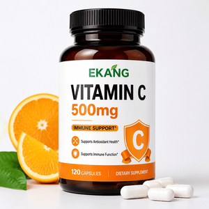 Tabletas de Vitamina C Personalizadas con 1000 mg de Ascorbato de Calcio Amortiguado, Fórmula Suave, Antioxidante Inmunitario - Product Image 1