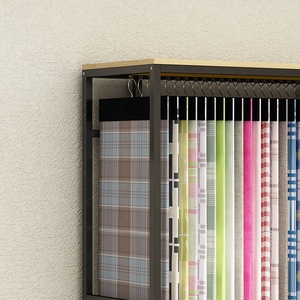 Đa Năng Showroom Quần Áo Móc Áo Rèm Dệt Vải Vải Khăn Lụa Thảm Thảm Kim Loại Hiển Thị Giá Đứng Kệ - Product Image 2