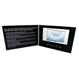 Tarjetas de Felicitación Digitales LCD Personalizadas de 7 Pulgadas, Hechas a Mano, Impresas por Transferencia Térmica, Manualidades de Papel, Invitaciones para Festivales, Libro de Vídeos - Product Image 2