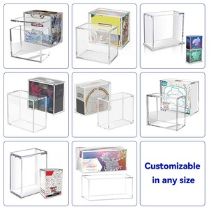 Boîtes acryliques personnalisées de qualité supérieure, modernes, anti-UV et légères pour les boîtes de boosters <span class=keywords><strong>Pokémon</strong></span> et les coffrets d'entraînement Elite <span class=keywords><strong>Pokémon</strong></span> - Product Image 4