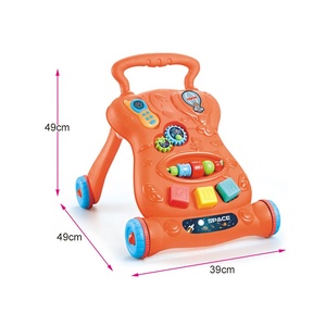Andador de bebé educativo temprano para niños, juguetes de <span class=keywords><strong>desarrollo</strong></span> de inteligencia, juegos múltiples, ladrillos y engranajes, juguetes para bebés - Product Image 4