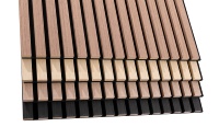 270*60/240*60/120*60/60*60 Panneau mural acoustique en chêne naturel Akupanel bois/mdf/hdf latte