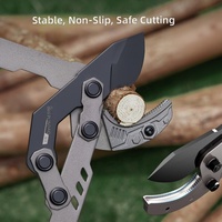 Deli Heavy-Duty dikke takkenknipper met arbeidsbesparend hefboommechanisme, intrekbaar, voor huishoudelijk gebruik en fruitbomen.