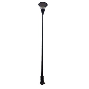 Lámpara de Jardín Exterior de Hierro con LED, Semi Empotrada, Garantía de 5 Años, Bombilla A19, para Iluminación de Patio y Paisaje - Product Image 4
