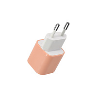 Pengisi Daya Dinding USB C 25W 30W Kualitas Terbaik Kabel PD Super Cepat Tipe C Adaptor Perjalanan Colokan US/EU