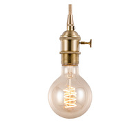 Ampoule à filament LED G80, style vintage Edison, globe lumineux, verre ambré, dimmable, E27, ampoule décorative pour l'éclairage domestique