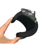 Pantoufles de piscine personnalisées avec Logo, sandales de piscine de haute qualité, tongs à Sublimation noires