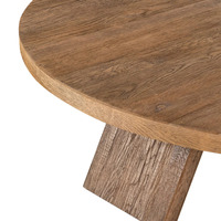 Table basse rétro en bois massif de style Wabi-sabi pour la maison, le salon, le café, l'hôtel ou l'appartement.