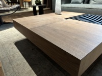 Table basse pour la maison, ensemble de tables basses en bois, table basse moderne de luxe