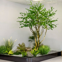 Árbol Colgante Artificial de Campanas, Árbol Falso de Flores Secas Viral para Celebridades de Internet, Árbol Colgante Decorativo Viral, Árbol para Escaparates