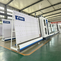 Ligne de production de verre isolant de grande taille, machine automatique verticale de traitement du verre isolant pour verre de façade-rideau