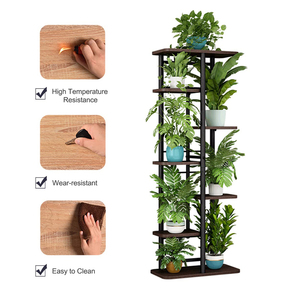 Soporte de Metal <span class=keywords><strong>para</strong></span> Plantas de Interior, Estante de 4 Niveles <span class=keywords><strong>para</strong></span> <span class=keywords><strong>Macetas</strong></span>, Organizador de Almacenamiento, Exhibidor de <span class=keywords><strong>Macetas</strong></span> - Product Image 6
