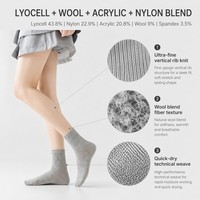 Chaussettes de cheville personnalisées OEM, antidérapantes, respirantes, en tricot, pour usage quotidien, micro-éventailées, séchage rapide