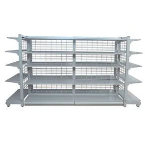 Pharmacy supermarket wire shelving system free design shop display solution