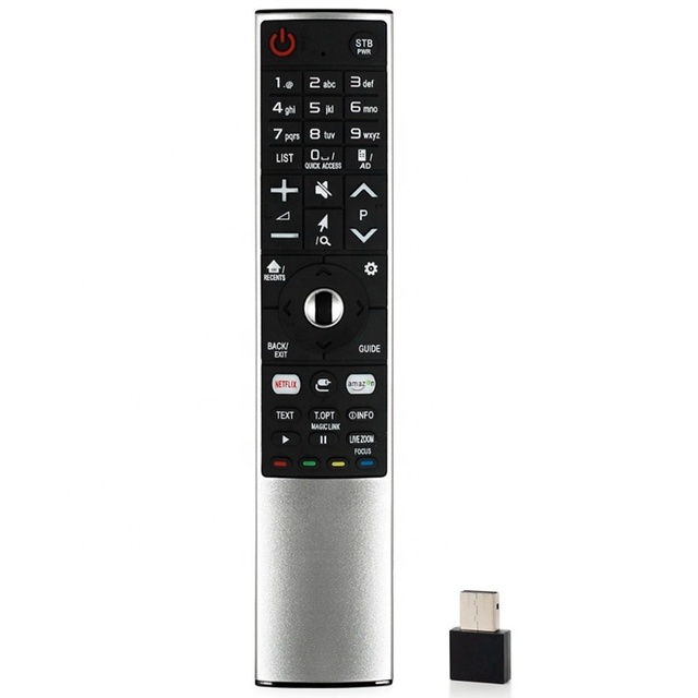 High Quality Smart TV Magic Remote Silver Metal Voice Control Remote Controls for LG Brands TV