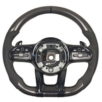 Accessoires de volant de voiture pour Mercedes-Benz Classe S W221 W219 S500 S280 S300 S350 S400 S600 Volant en fibre de carbone